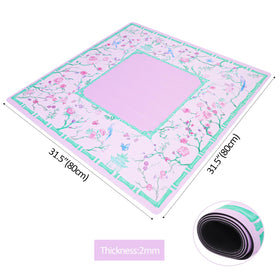 TIASUSAN mahjong mat with black carrying bag for easy transport.