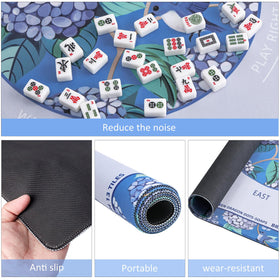 TIASUSAN mini mahjong learning mat small table use ideal for cafés