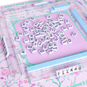 TIASUSAN multi-game mat ideal for Mahjong, poker, dominoes, and more.