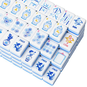 TIASUSAN 160-tile set for authentic gameplay experience.