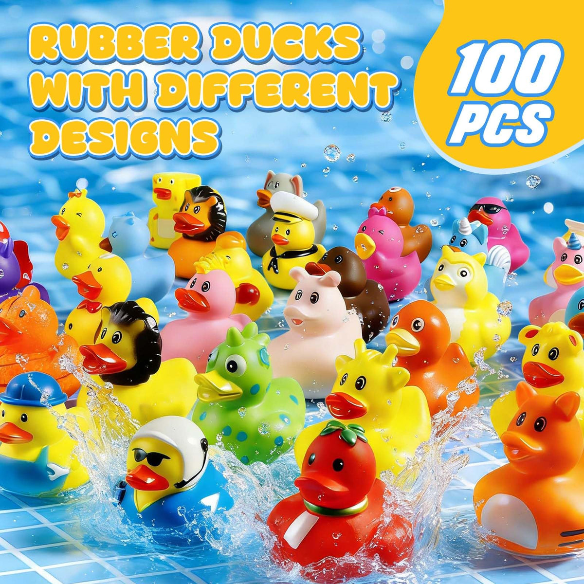 Tiaxidex random assortment ducks add surprise to classrooms and party favors