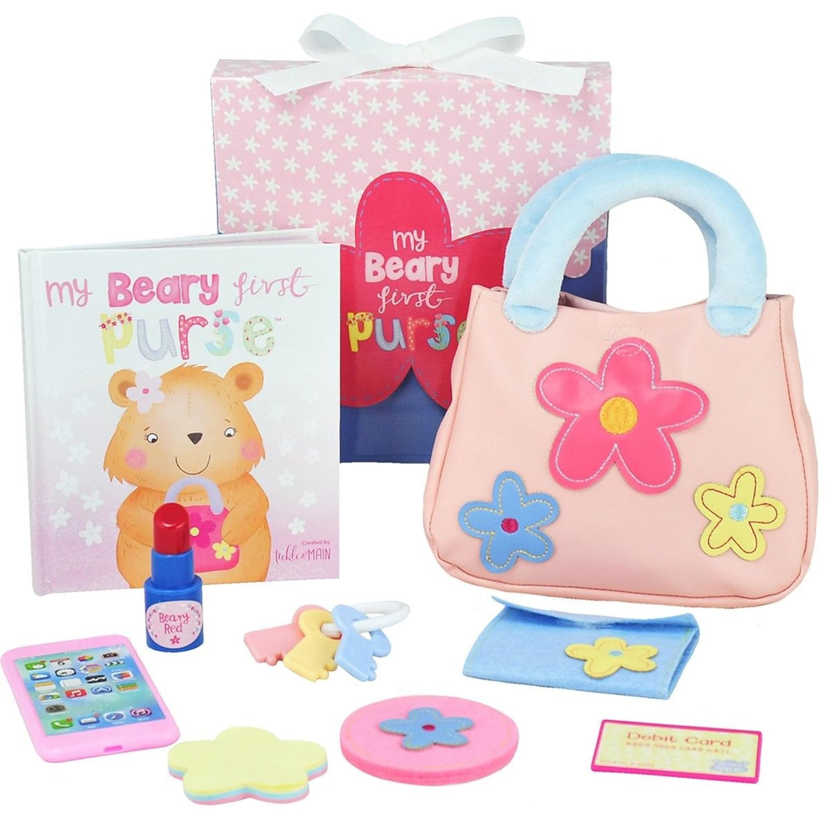 Tickle & Main My Beary First Purse gift-set packaging ready for gifting