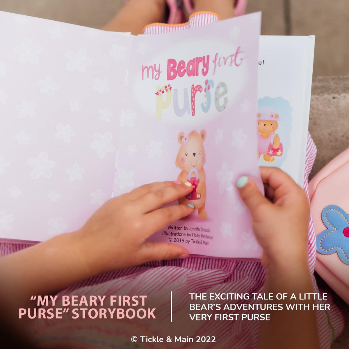 Tickle & Main My Beary First Purse mirror accessory for self-expression during playtime