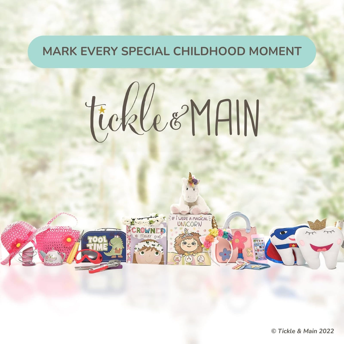 Tickle & Main nurturing play ideas inspire gentle sibling interactions