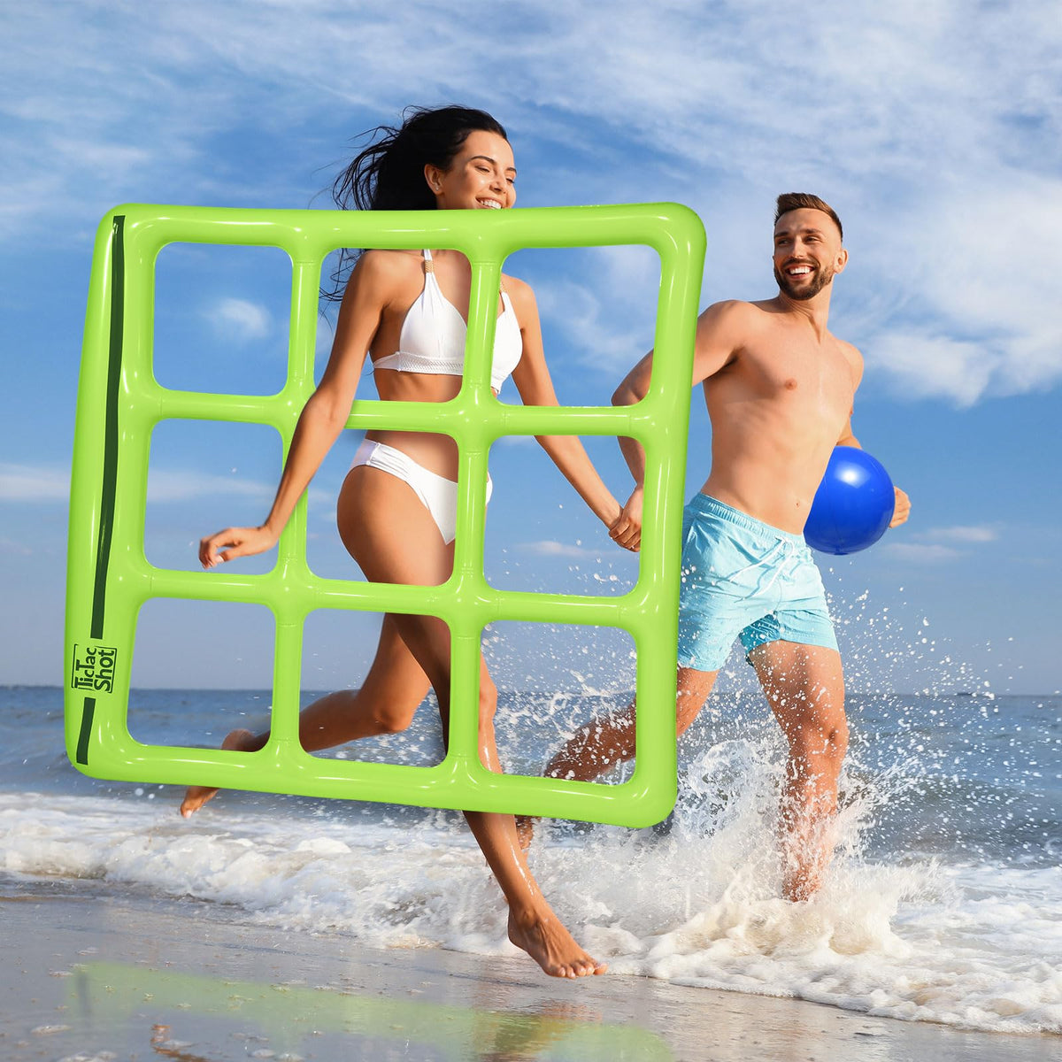 TicTac Shot perfect for family pool parties and casual gatherings.