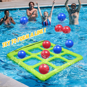 TicTac Shot easy-to-store pool game set after the splash.