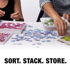 Tidyboss 1500-piece capacity organizer suitable for large puzzles