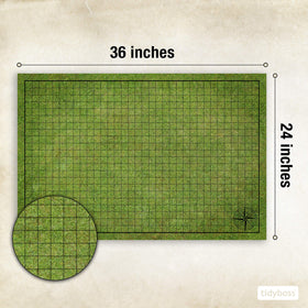 Tidyboss grid mat snow terrain inspiring wintry encounters on the table