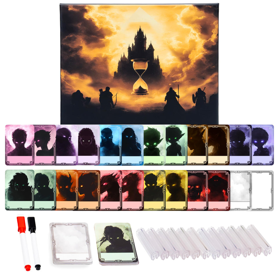 TIDYBOSS player cards for quick turn order and clarity during combat