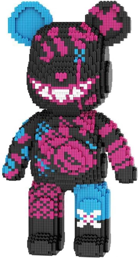 TIEDCWN Smiley Bear Jinx blocks assembly for a bold display piece.