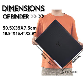 TIFFDADA premium card binder ideal for MTG and sports.
