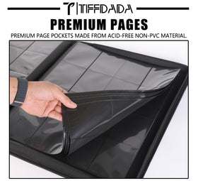 TIFFDADA padded interior protects cards from dust and moisture.