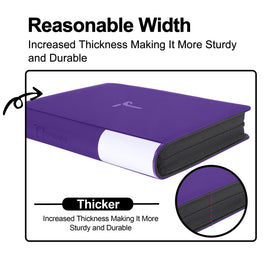 TIFFDADA top loader binder compatible with 3x4 toploaders and standard cards