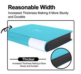 TIFFDADA acid-free, PVC-free pages support long-term card care