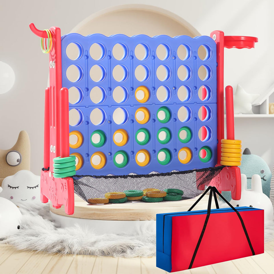 Tigasy Giant 4-Row Game carrying bag for easy outdoor transport