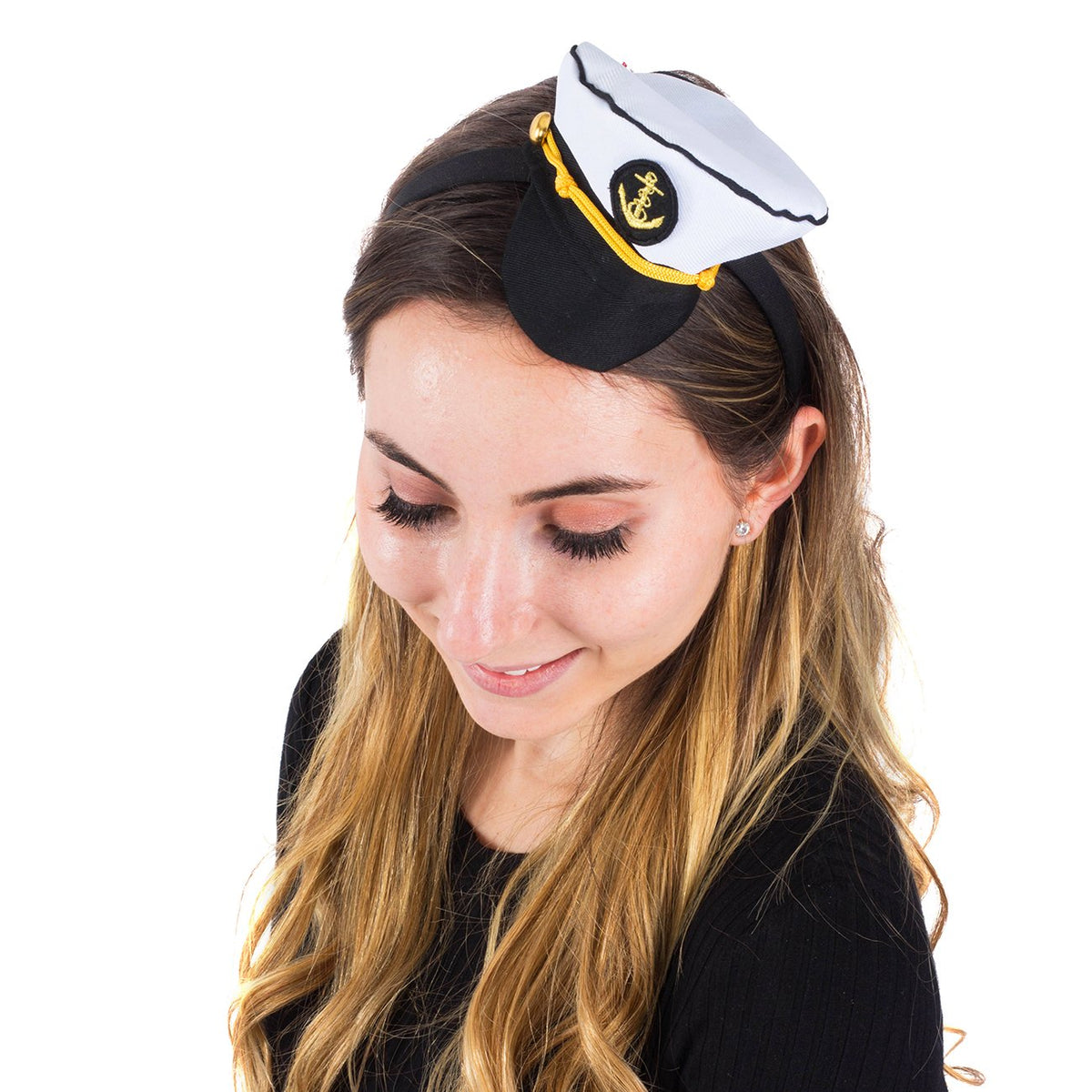 Tigerdoe adjustable-fit Sailor Hat Headbands for smaller heads.