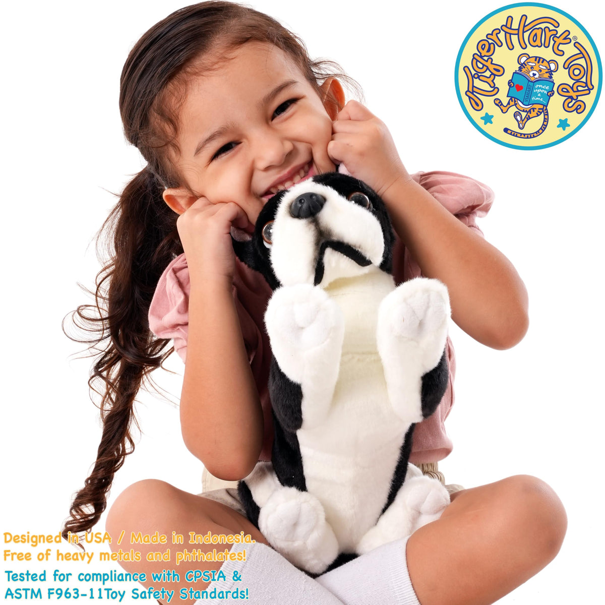 TigerHart Baxter care guide indicates easy hand-wash and air-dry maintenance.