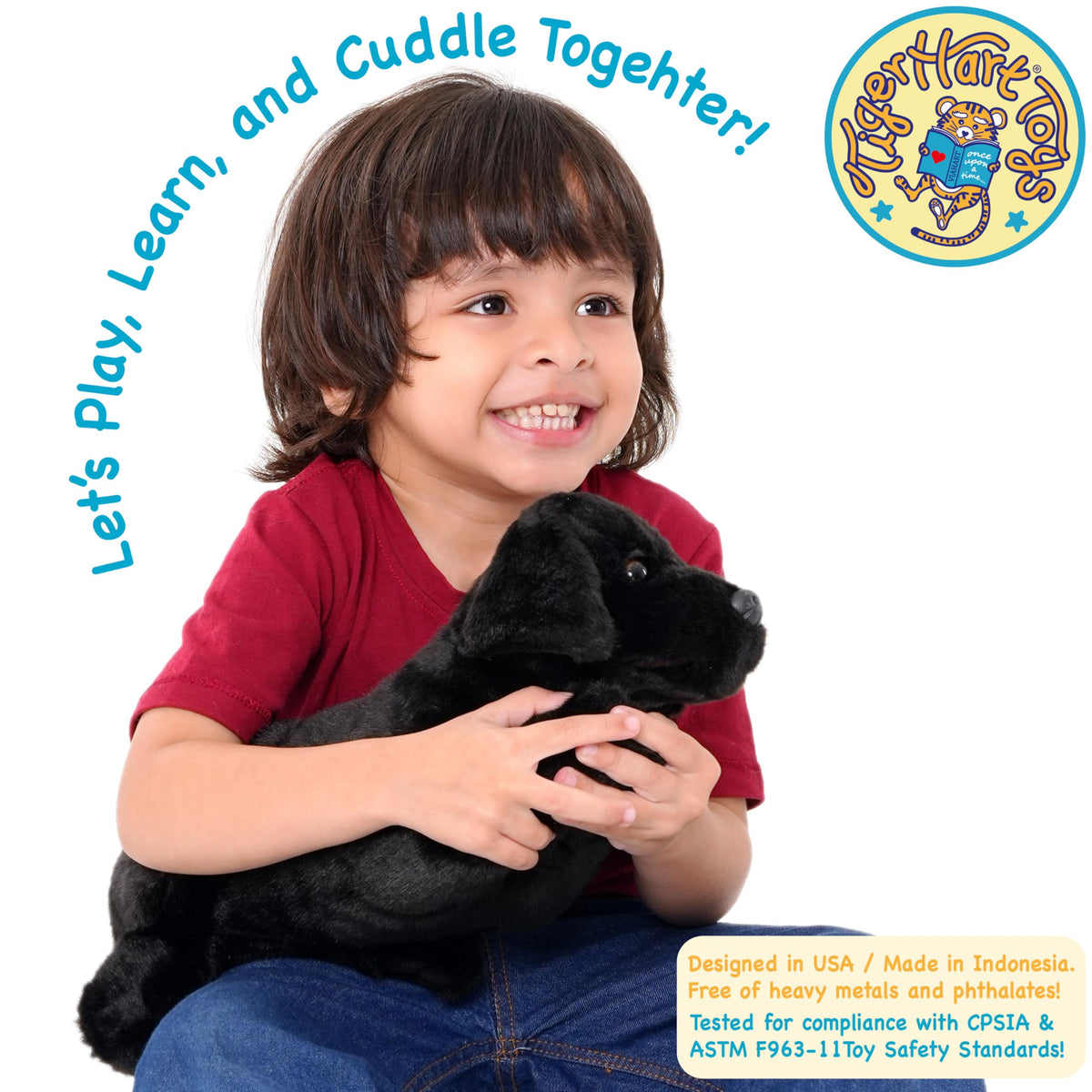 TigerHart Blythe Black Lab story card, comes with its own tale