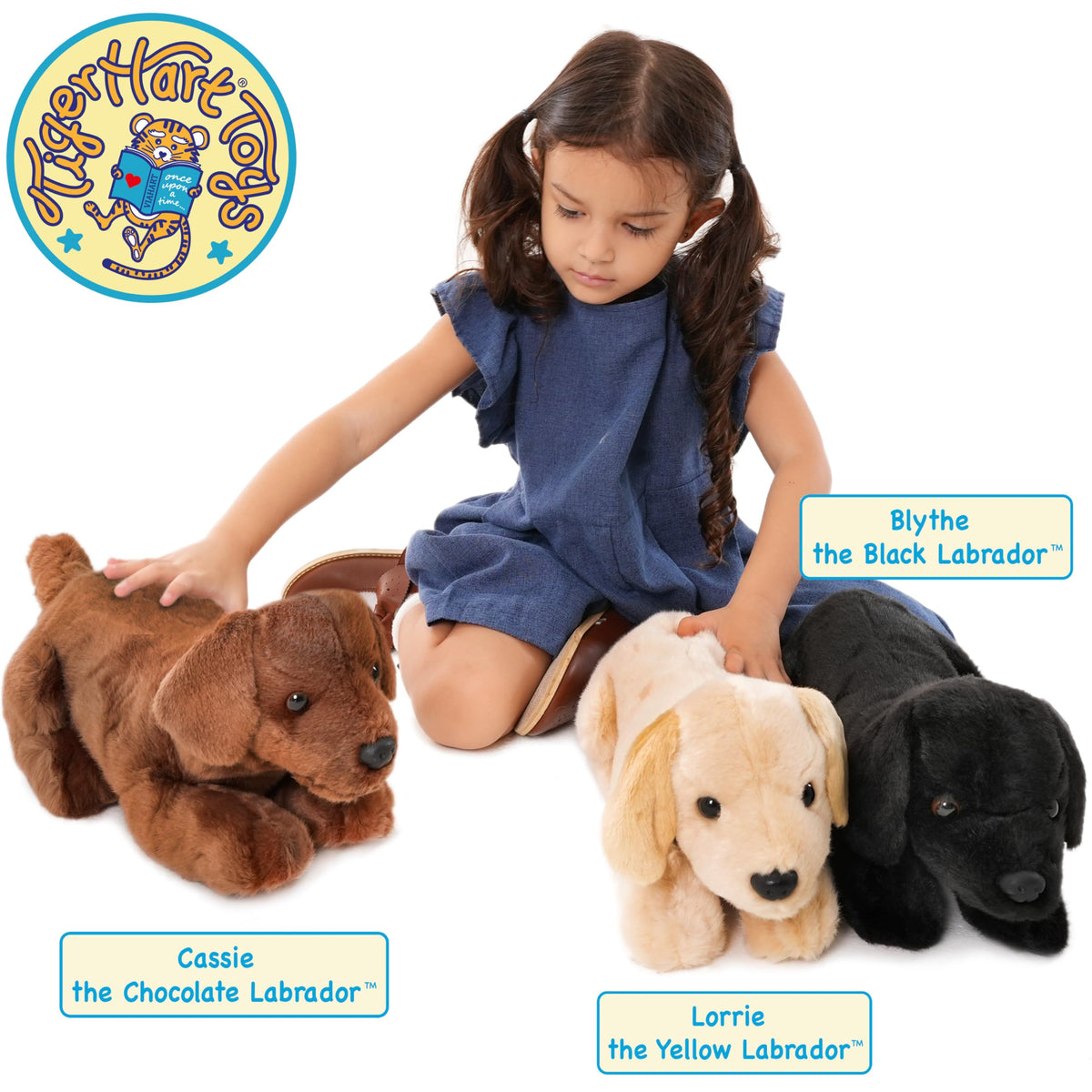 TigerHart Blythe Black Lab wash care, hand wash cold and air dry