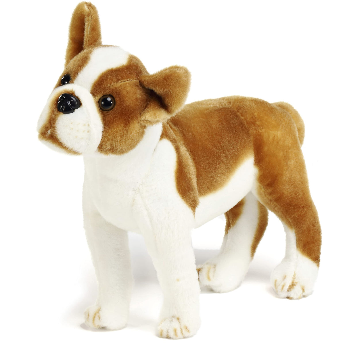 TigerHart Bobby the Boston Terrier plush 14.5-inch cuddle buddy for kids