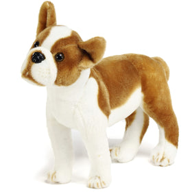 TigerHart Bobby the Boston Terrier plush 14.5-inch cuddle buddy for kids