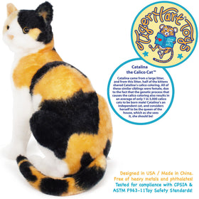 TigerHart Catalina huggable stuffed animal designed for durable daily use.
