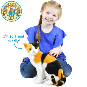 TigerHart Catalina soft plush fabric offering gentle hugs and cozy comfort.