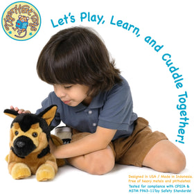 TigerHart Gretchen plush is CPSIA-safe and kid-friendly for ages 3+.