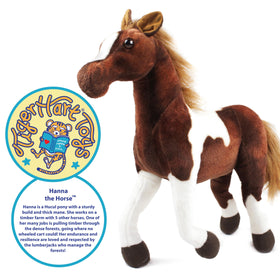TigerHart Hanna comes with a story to spark children's imagination.