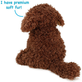 TigerHart Laurel Labradoodle 12in plush ready for bedtime snuggles and naps.