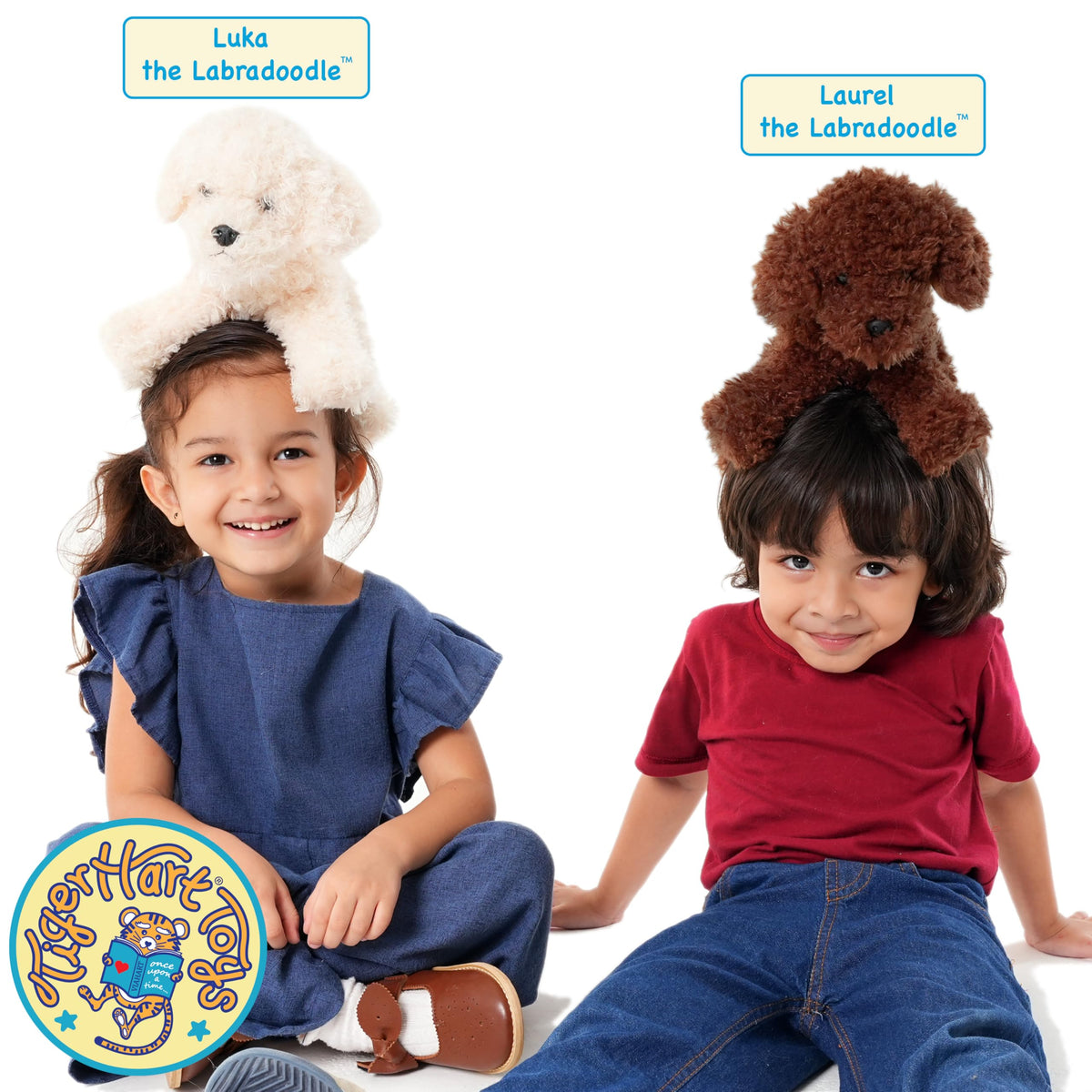 TigerHart Luka Labradoodle plush - easy hand wash care instructions