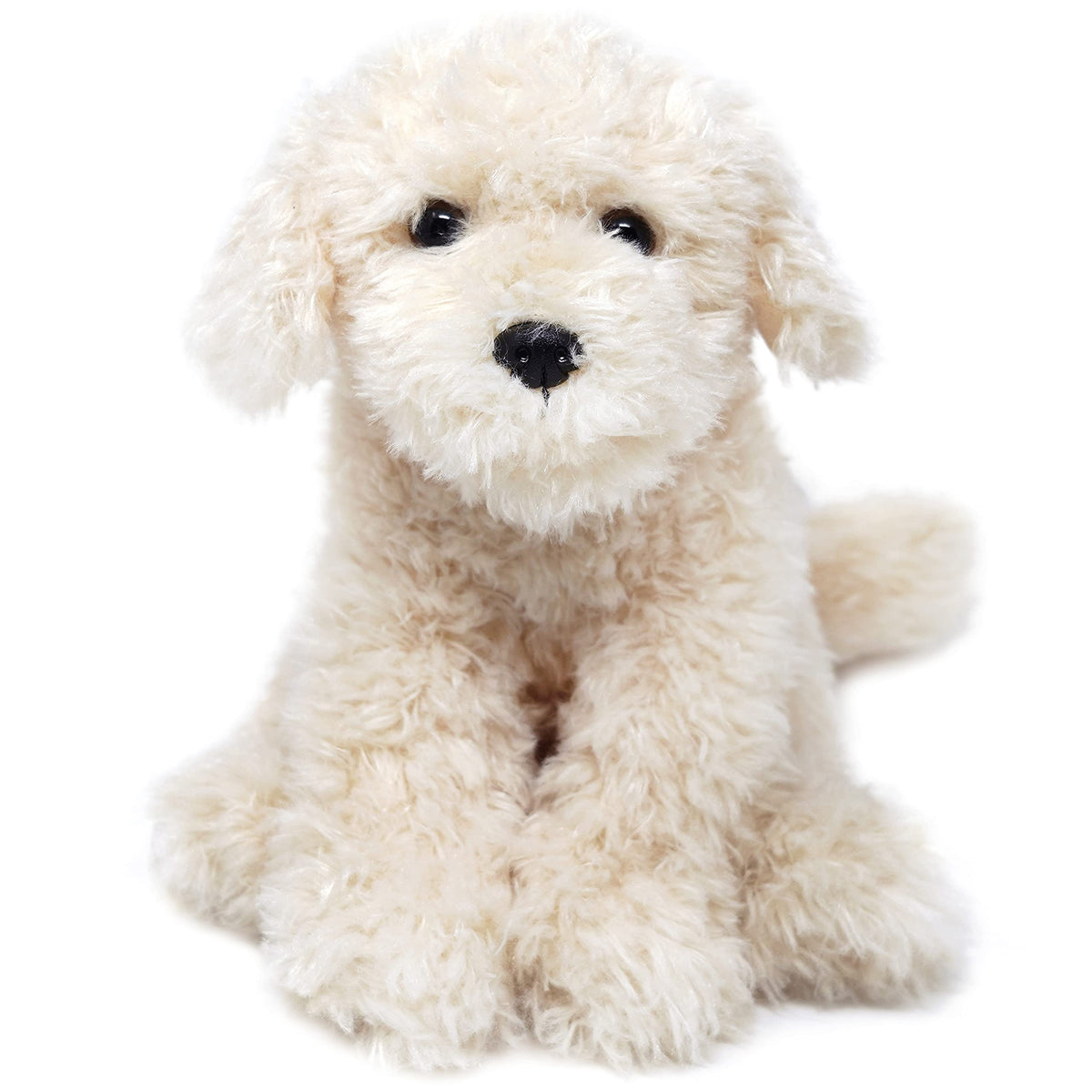 TigerHart Luka Labradoodle plush - close-up of soft fur and friendly face for comfort