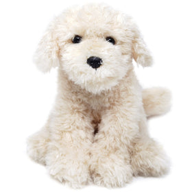 TigerHart Luka Labradoodle plush - close-up of soft fur and friendly face for comfort