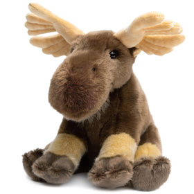 TigerHart Martin Moose plush with soft fabric for cuddling and play.
