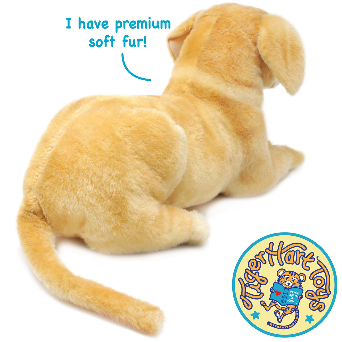 TigerHart Mason Labrador arrives in a sturdy box, ideal for gifting.
