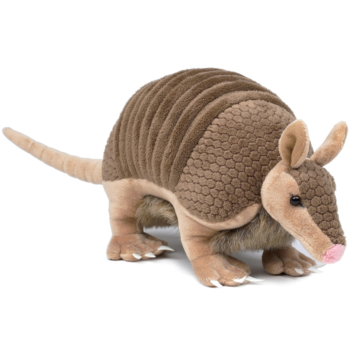 TigerHart Mike Armadillo 9in plush, perfect bedtime companion for imaginative play.