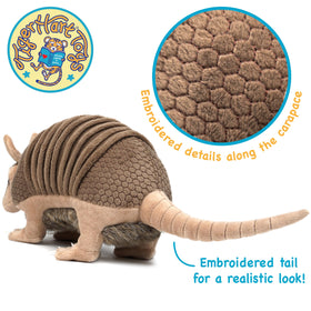 TigerHart Mike Armadillo quadruplet story feature sparks imaginative storytelling during play.