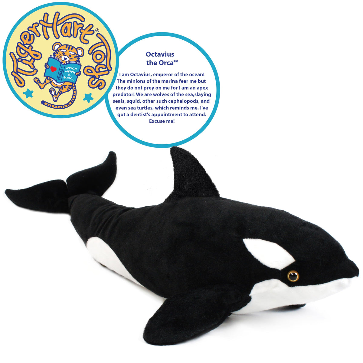 TigerHart Octavius plush fabric detail showing gentle texture