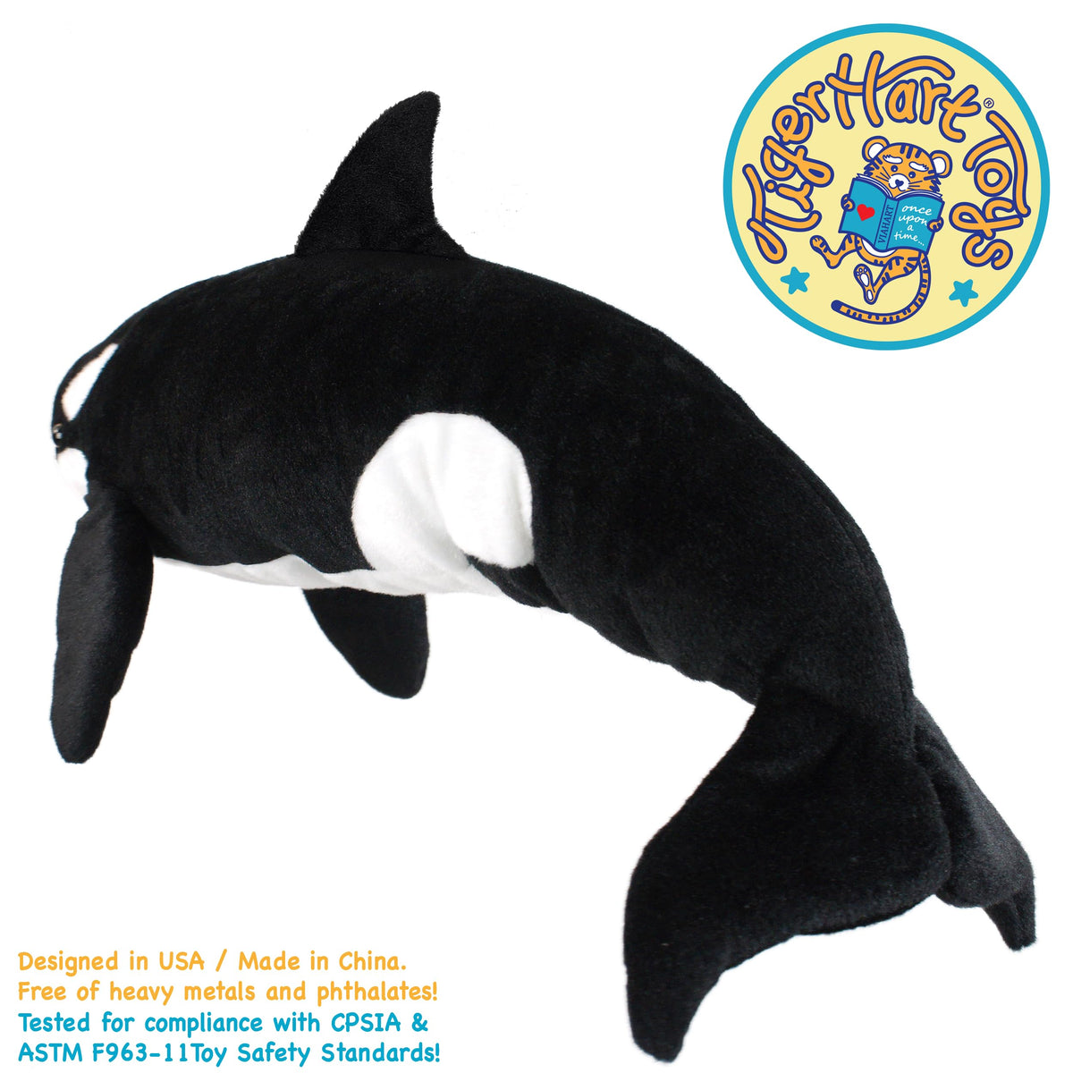 TigerHart Octavius 28-inch plush size and lightweight design