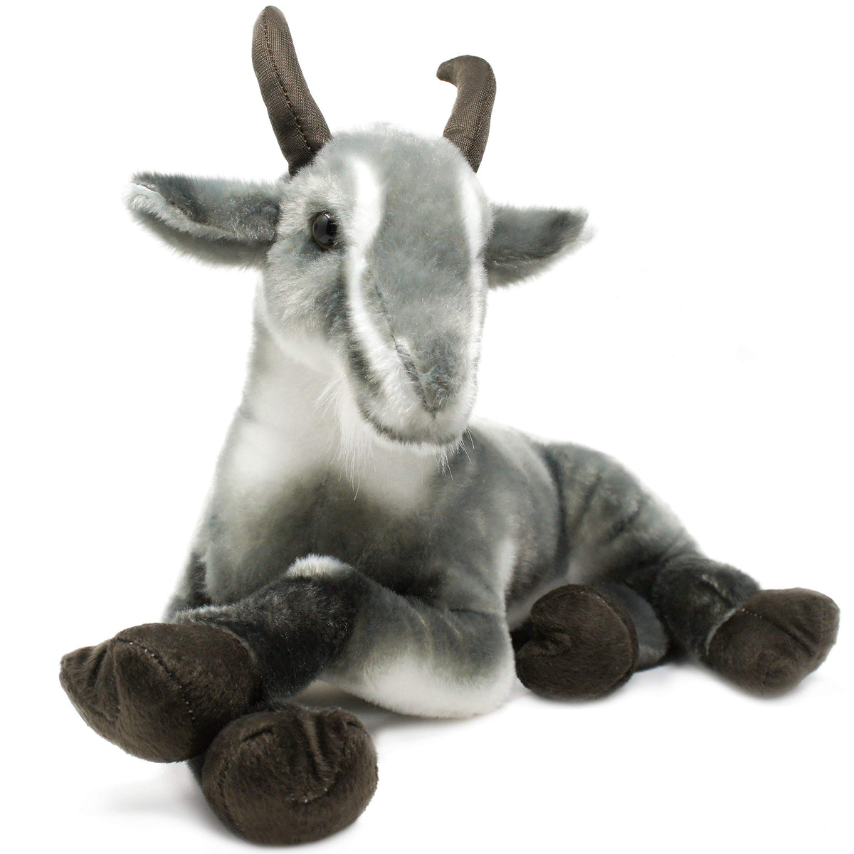 TigerHart Patrick goat plush full view, an 18-inch cuddly companion for kids