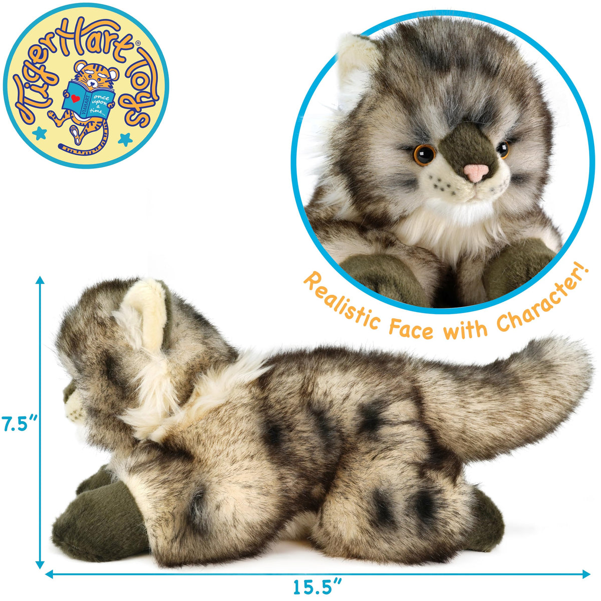 TigerHart Ricky fabric close-up, high-quality acrylic fibers and soft finish