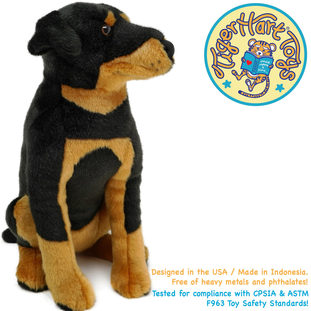 TigerHart Ronin packaging box, arrives safely as a ready-to-gift plush