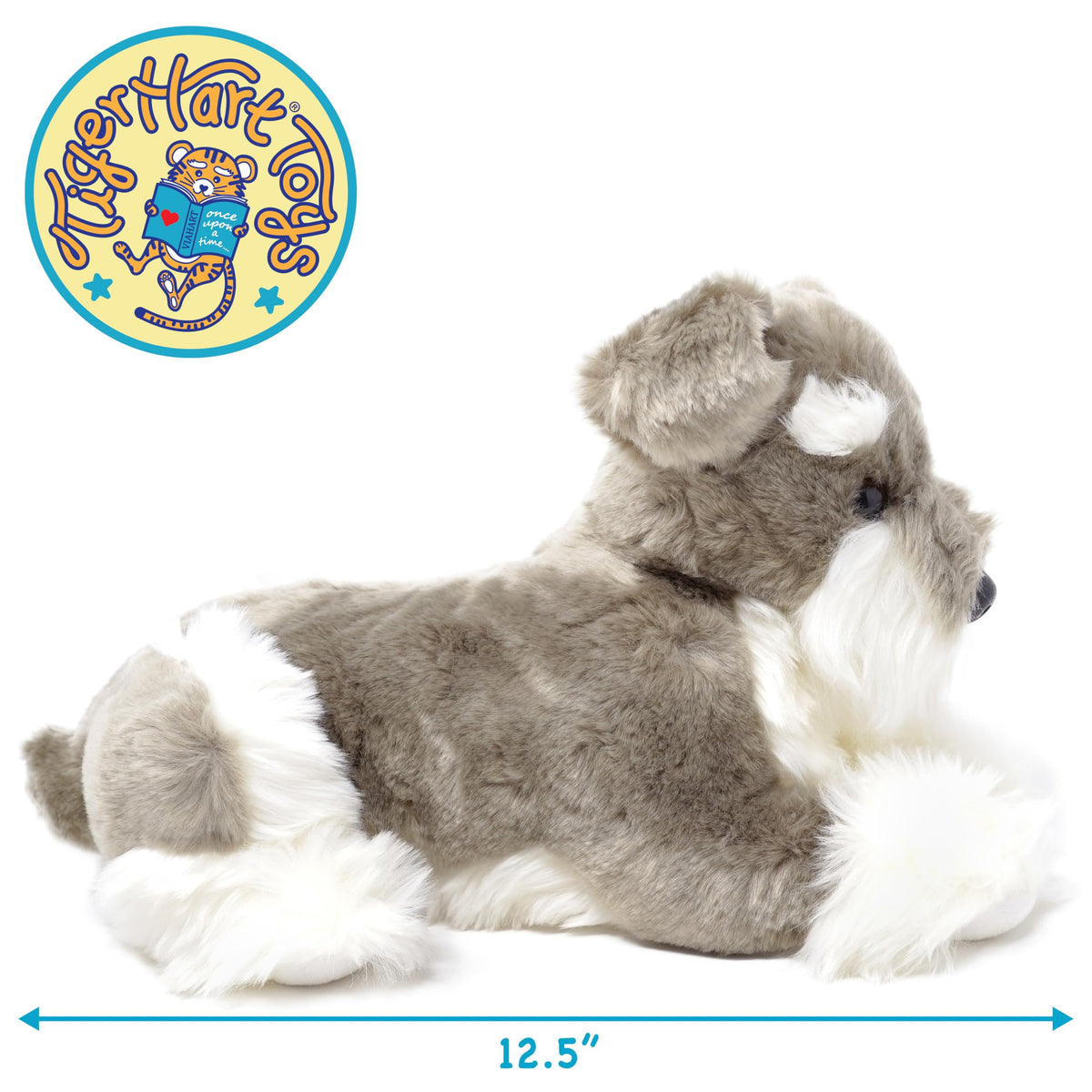 TigerHart Siegfried plush back view for comforting cuddles.