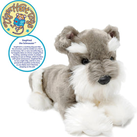 TigerHart Siegfried plush fabric detail highlighting soft texture.