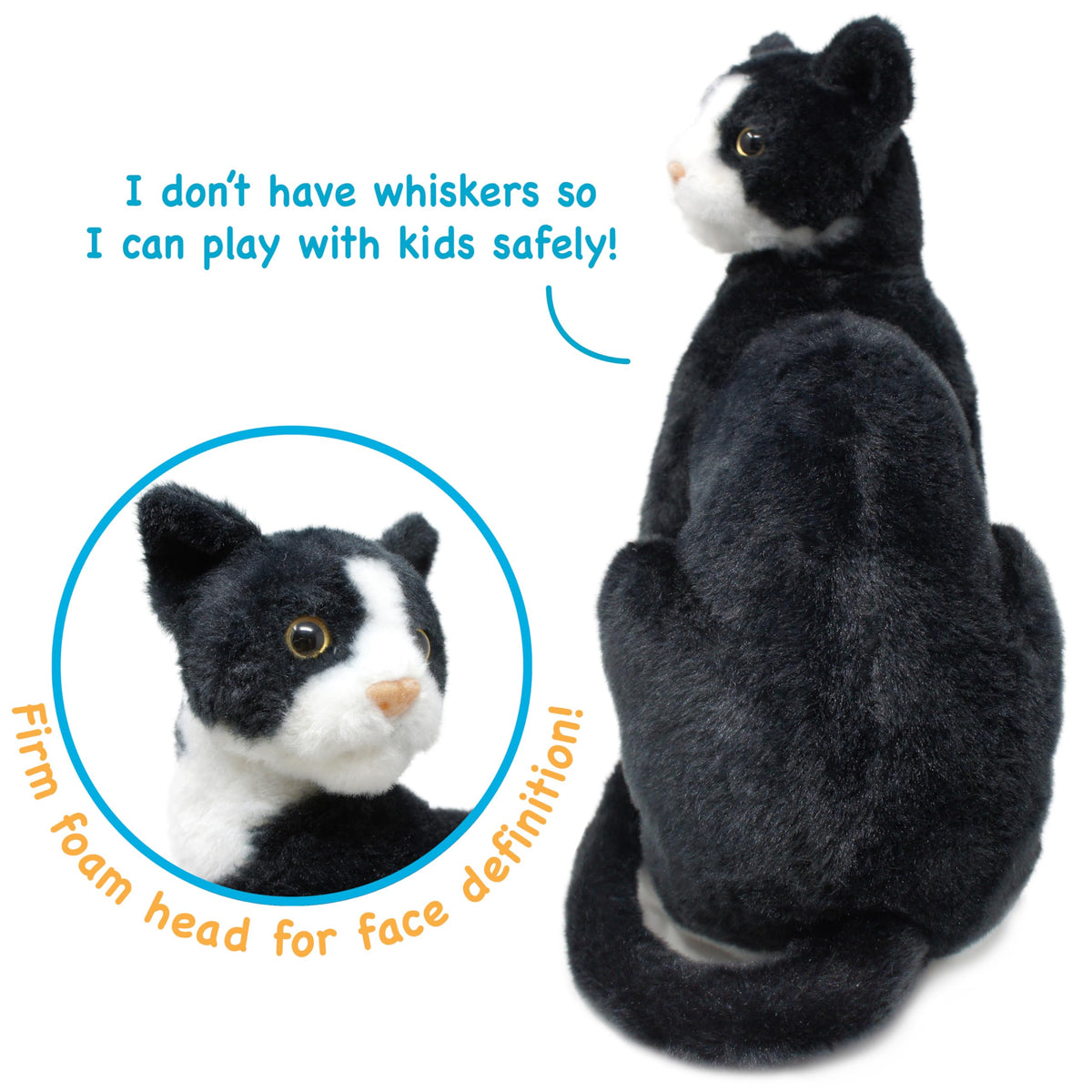 TigerHart Tate plush full-body view as a warm bedtime companion