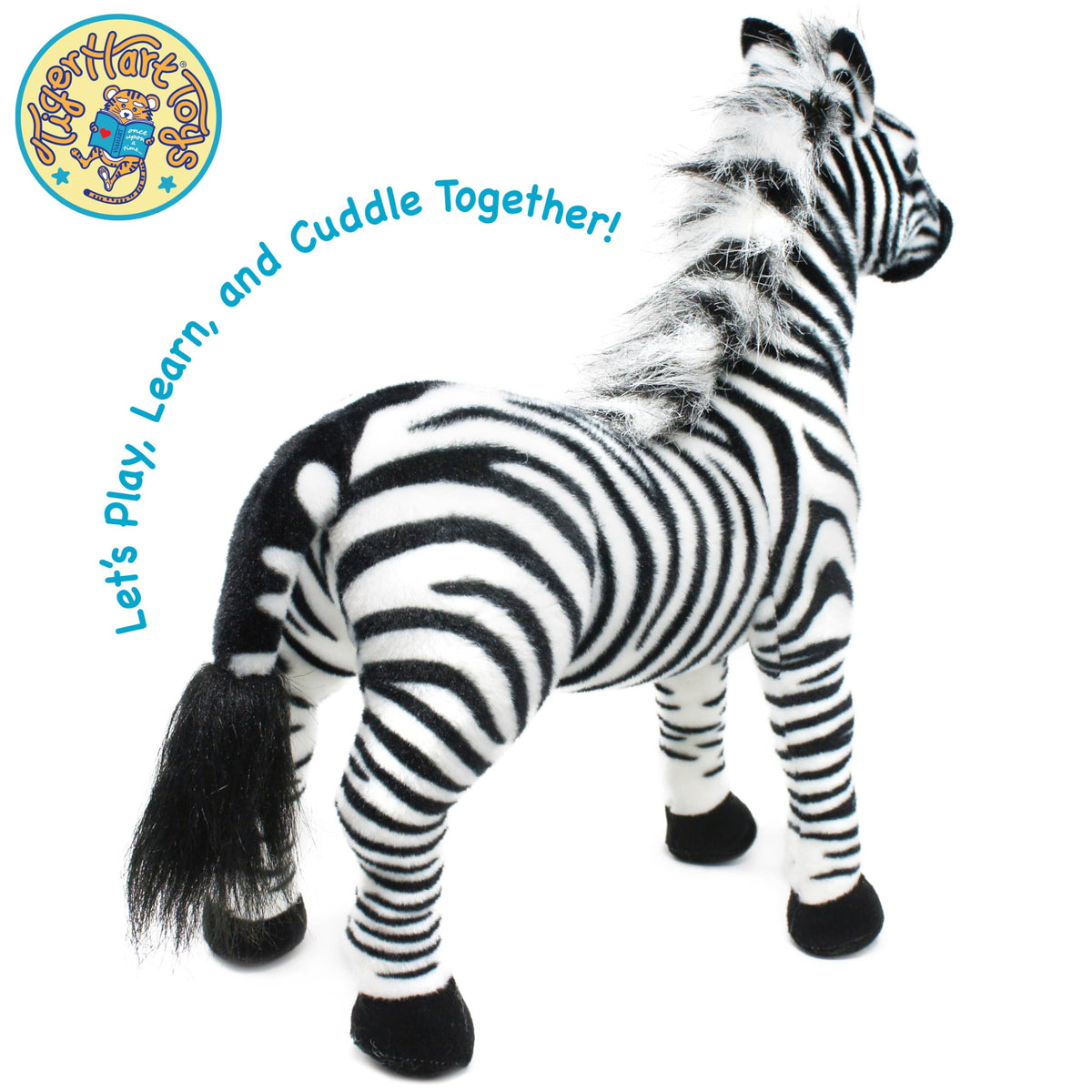 TigerHart Zebenjo Zebra 16 inch size for snuggly adventures