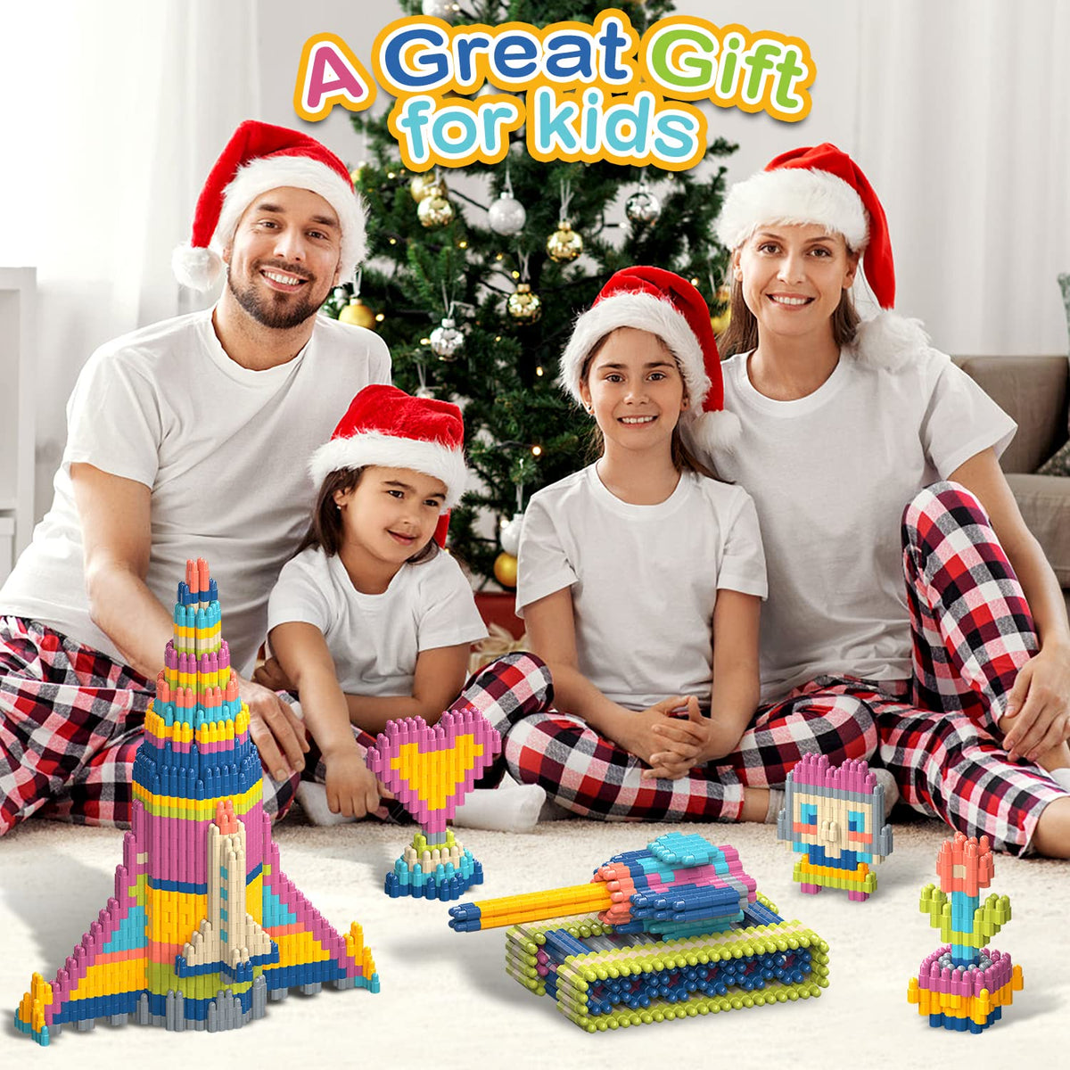 Safe odorless PP plastic blocks from Tigerhu for healthy playtime.