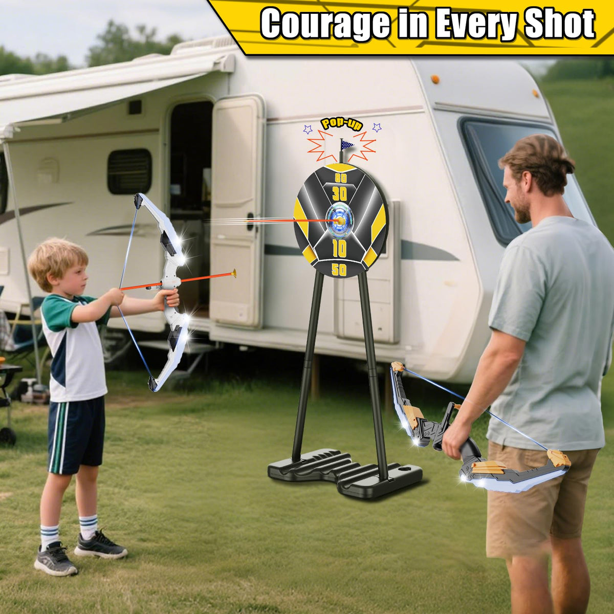 TIGTECGAME 20 suction cup arrows for safe indoor targets.