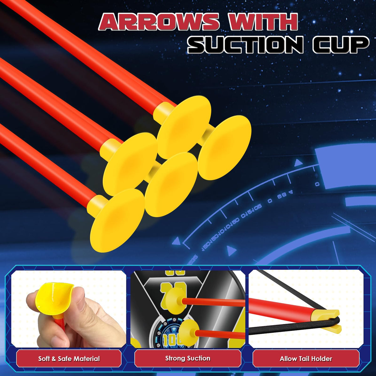 TIGTECGAME adjustable bowstring grows with your child’s skills.