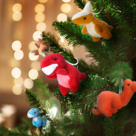 TIKAITOYO dinosaur keychain decorations add cute accents to bags and keys.